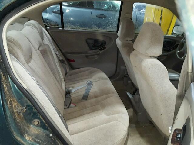 1G1NE52M6W6185108 - 1998 CHEVROLET MALIBU LS მწვანე ფოტო 6