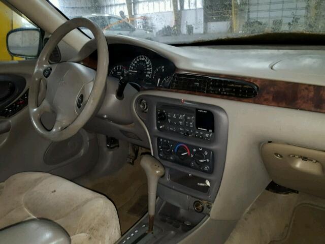 1G1NE52M6W6185108 - 1998 CHEVROLET MALIBU LS მწვანე ფოტო 9