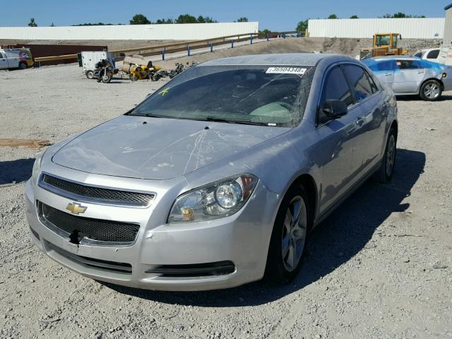 1G1ZA5EU1BF226831 - 2011 CHEVROLET MALIBU LS ვერცხლისფერი ფოტო 2