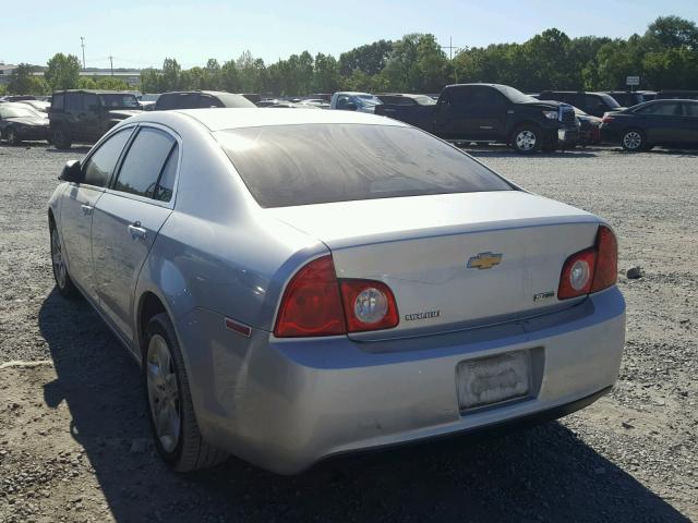1G1ZA5EU1BF226831 - 2011 CHEVROLET MALIBU LS ვერცხლისფერი ფოტო 3