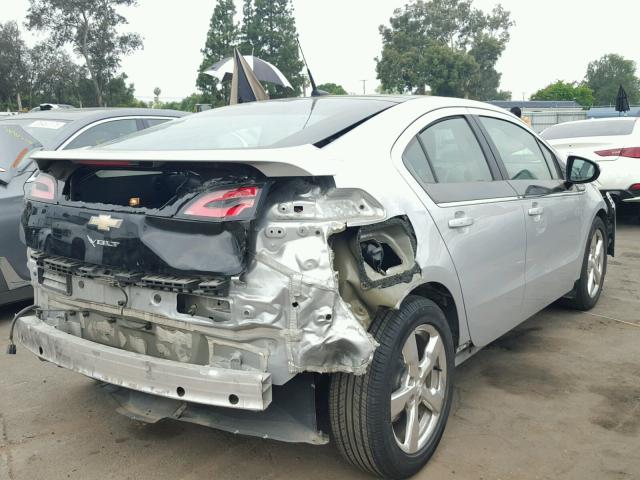 1G1RD6E45CU109733 - 2012 CHEVROLET VOLT SILVER photo 4