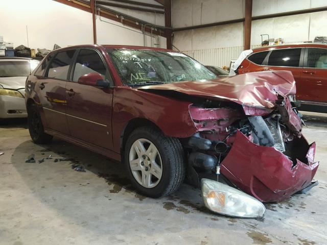 1G1ZT61816F243658 - 2006 CHEVROLET MALIBU MAX MAROON photo 1