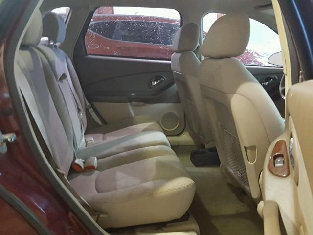 1G1ZT61816F243658 - 2006 CHEVROLET MALIBU MAX MAROON photo 6