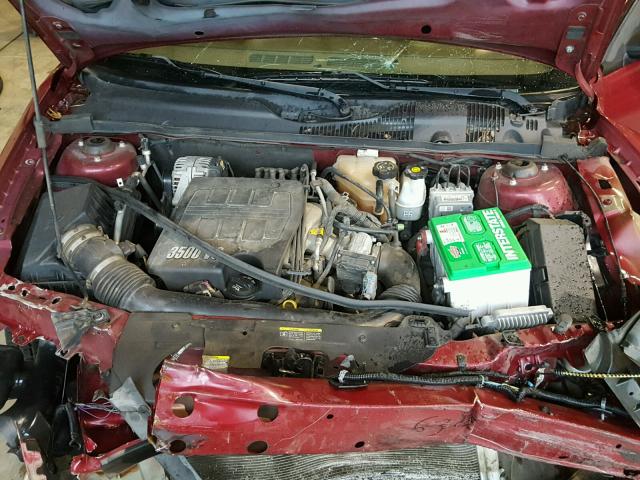 1G1ZT61816F243658 - 2006 CHEVROLET MALIBU MAX MAROON photo 7