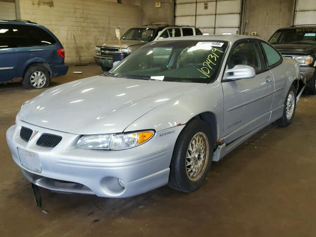 1G2WP12K4XF287543 - 1999 PONTIAC GRAND PRIX SILVER photo 2