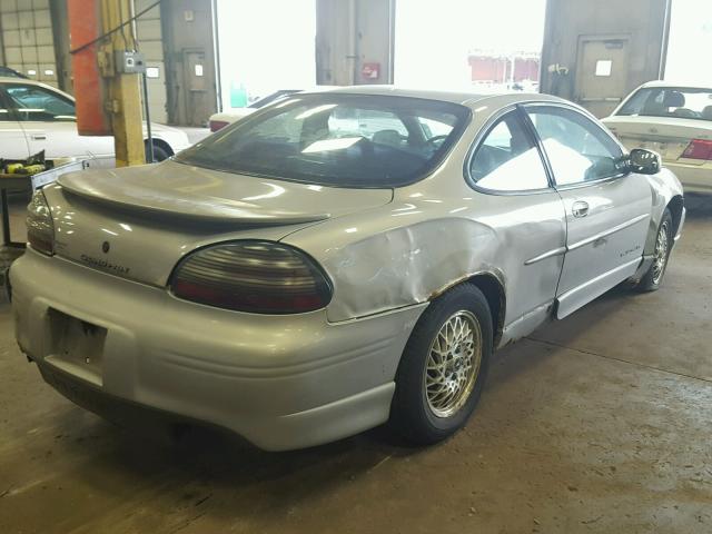 1G2WP12K4XF287543 - 1999 PONTIAC GRAND PRIX SILVER photo 4