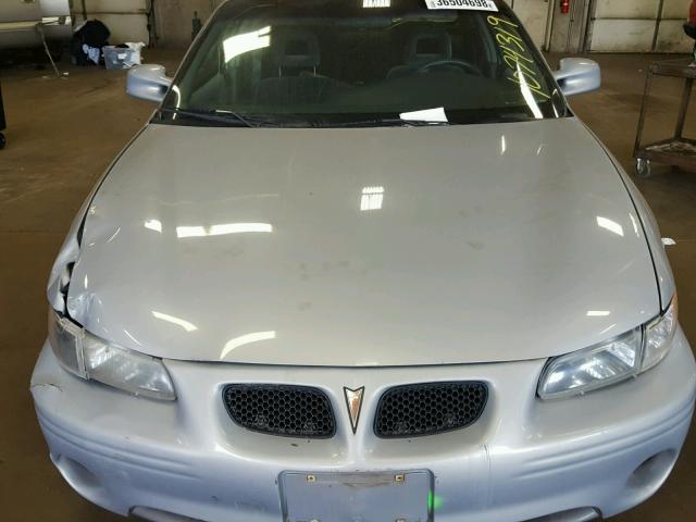1G2WP12K4XF287543 - 1999 PONTIAC GRAND PRIX SILVER photo 7