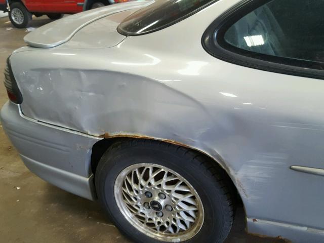 1G2WP12K4XF287543 - 1999 PONTIAC GRAND PRIX SILVER photo 9