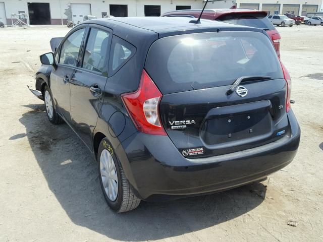 3N1CE2CP2GL370546 - 2016 NISSAN VERSA NOTE BLACK photo 3