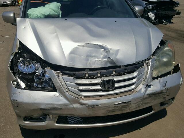 5FNRL38828B006759 - 2008 HONDA ODYSSEY TO SILVER photo 9