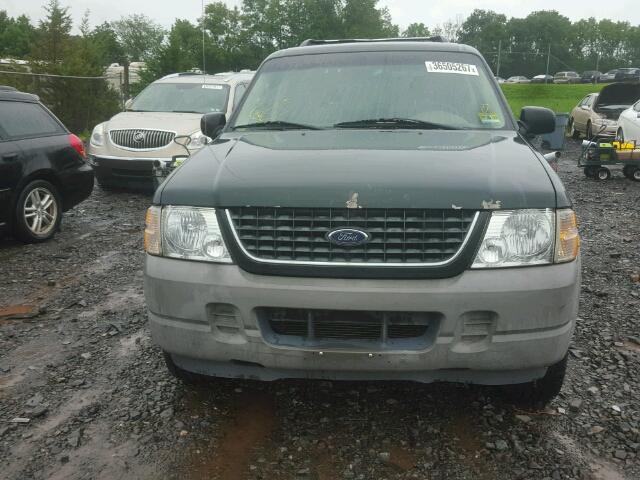 1FMZU72K42ZC54453 - 2002 FORD EXPLORER X GREEN photo 9