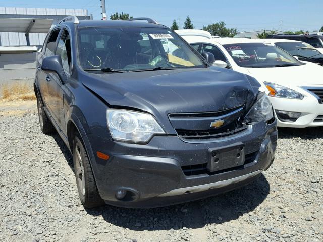 3GNFL3EK3DS517098 - 2013 CHEVROLET CAPTIVA LT GRAY photo 1