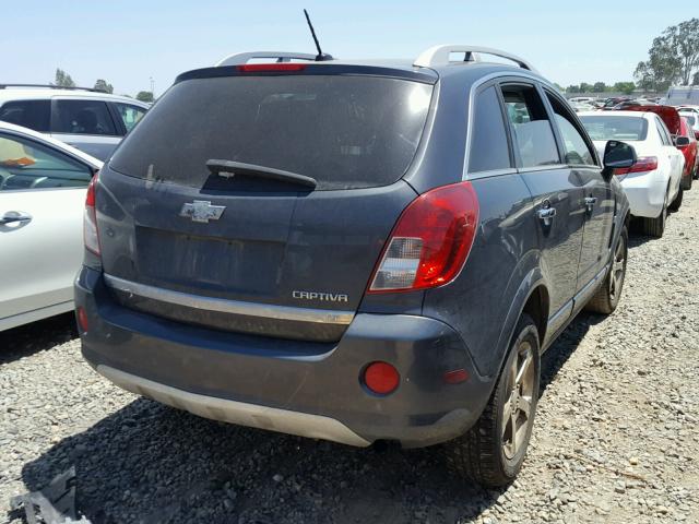 3GNFL3EK3DS517098 - 2013 CHEVROLET CAPTIVA LT GRAY photo 4