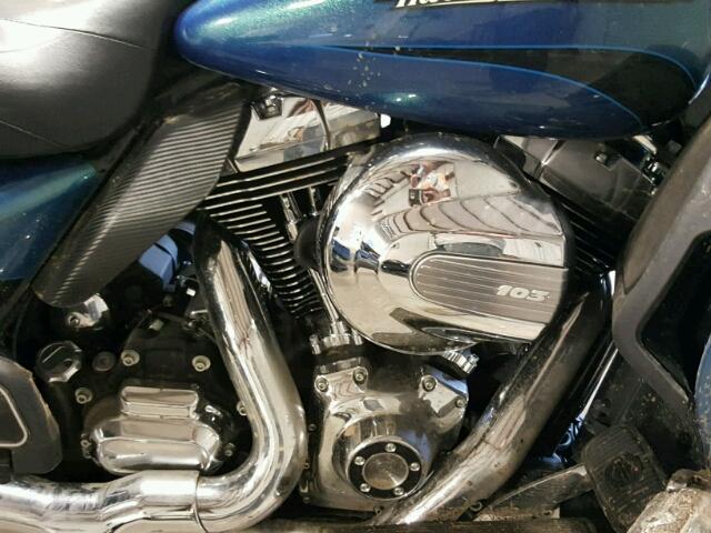 1HD1KEL1XEB654031 - 2014 HARLEY-DAVIDSON FLHTK ELEC ლურჯი ფოტო 7