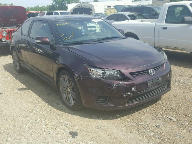 JTKJF5C75B3020814 - 2011 TOYOTA SCION TC 紫色 照片 1