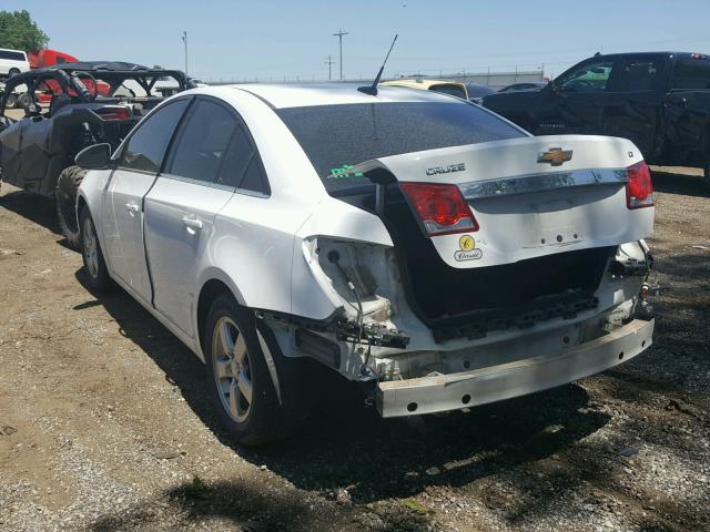 1G1PC5SB4E7370022 - 2014 CHEVROLET CRUZE LT WHITE photo 3