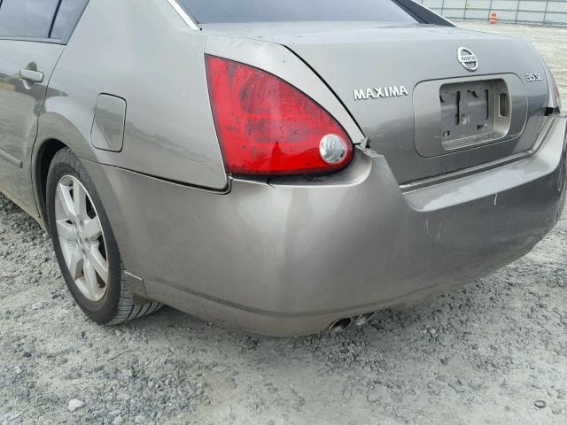 1N4BA41E34C886834 - 2004 NISSAN MAXIMA SE GRAY photo 9