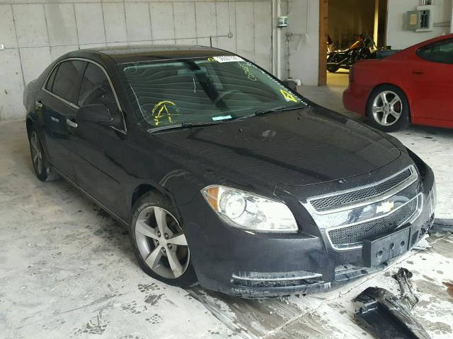 1G1ZC5E03CF379915 - 2012 CHEVROLET MALIBU 1LT BLACK photo 1