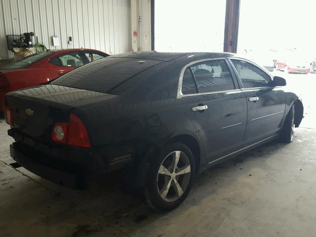 1G1ZC5E03CF379915 - 2012 CHEVROLET MALIBU 1LT BLACK photo 4