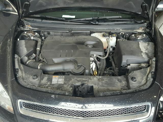 1G1ZC5E03CF379915 - 2012 CHEVROLET MALIBU 1LT BLACK photo 7