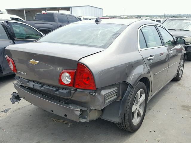 1G1ZC5E01CF167126 - 2012 CHEVROLET MALIBU 1LT BROWN photo 4