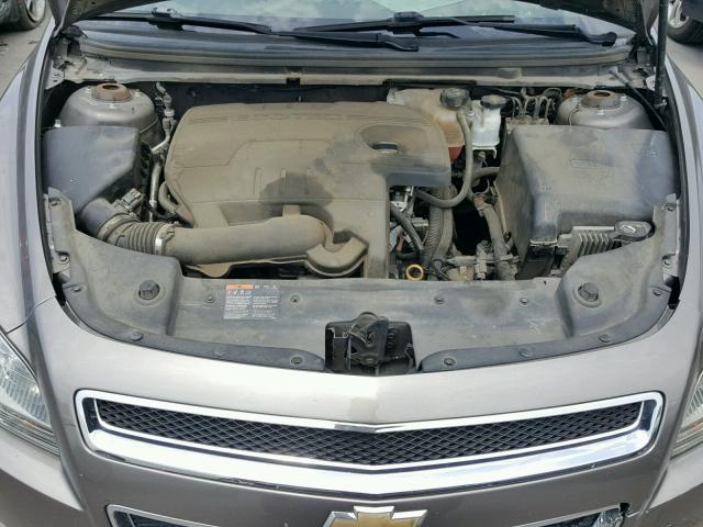 1G1ZC5E01CF167126 - 2012 CHEVROLET MALIBU 1LT BROWN photo 7