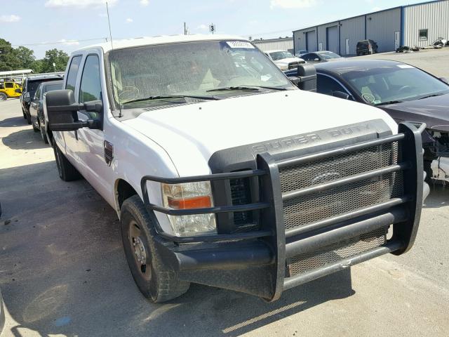 1FTWW30R78ED31925 - 2008 FORD F350 SRW S WHITE photo 1