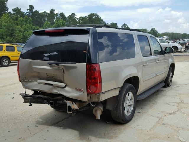 1GKFC16057J210617 - 2007 GMC YUKON XL C TAN photo 4