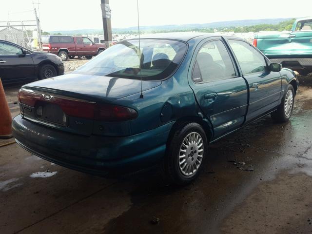 1FAFP66L5WK220277 - 1998 FORD CONTOUR LX GREEN photo 4