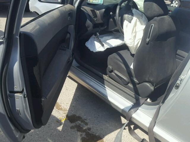 JTKDE177650001410 - 2005 TOYOTA SCION TC 银色 照片 10