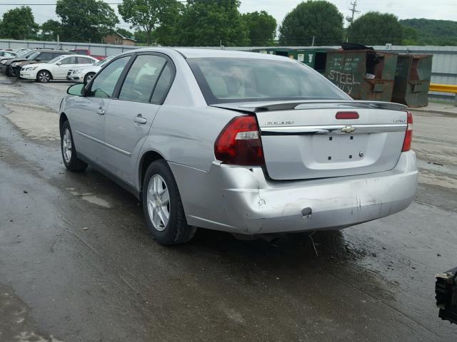 1G1ZT52865F296881 - 2005 CHEVROLET MALIBU LS SILVER photo 3