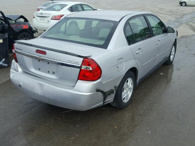 1G1ZT52865F296881 - 2005 CHEVROLET MALIBU LS SILVER photo 4