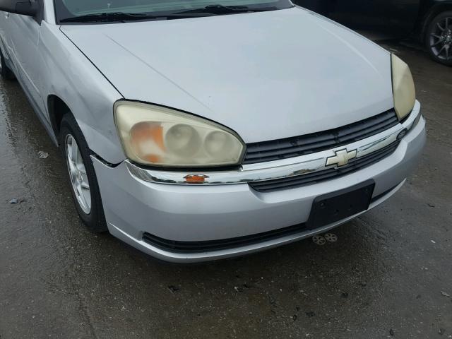 1G1ZT52865F296881 - 2005 CHEVROLET MALIBU LS SILVER photo 9