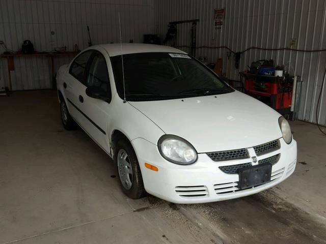 1B3ES26CX3D108170 - 2003 DODGE NEON SE WHITE photo 1