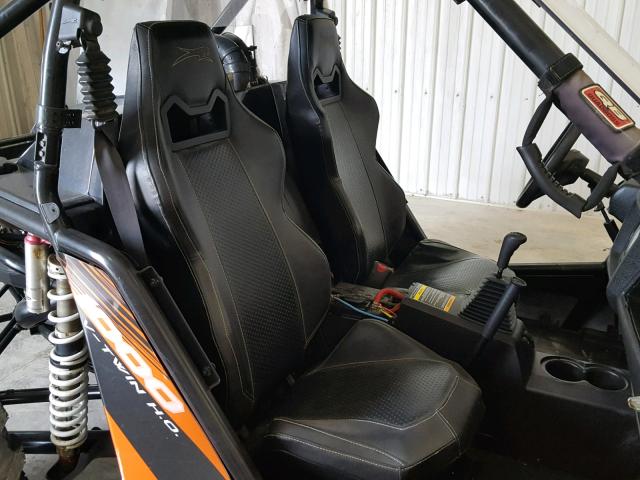 4UF13MPV9DT300847 - 2013 ARCTIC CAT ARTIC CAT Помаранчевий фото 5