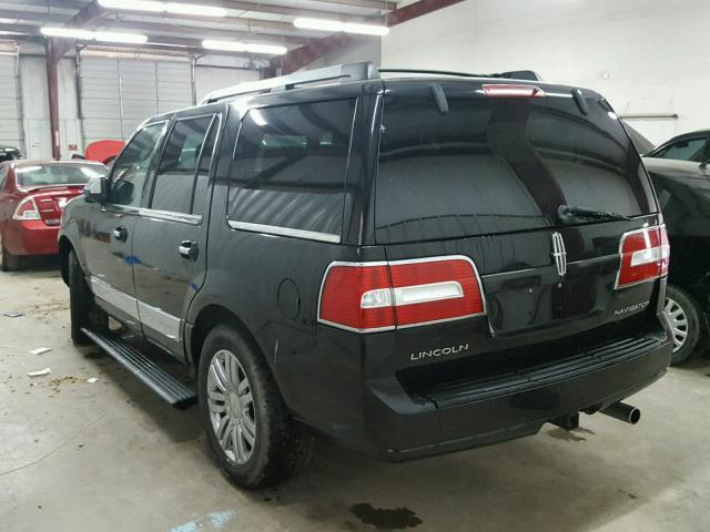 5LMFU28597LJ07690 - 2007 LINCOLN NAVIGATOR BLACK photo 3