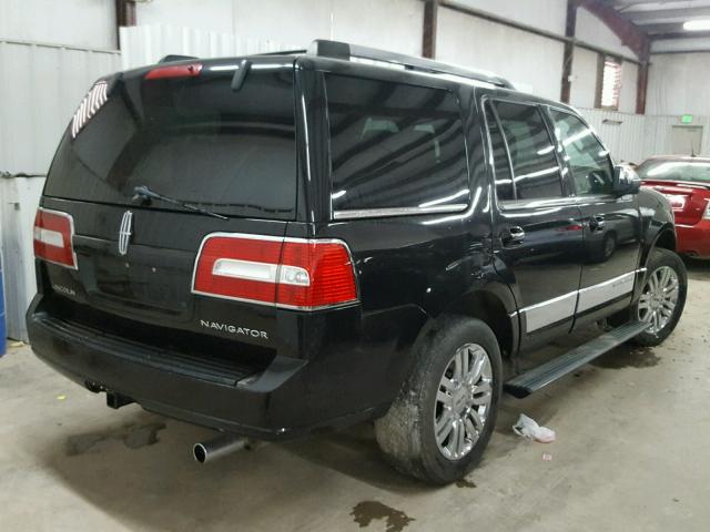 5LMFU28597LJ07690 - 2007 LINCOLN NAVIGATOR BLACK photo 4