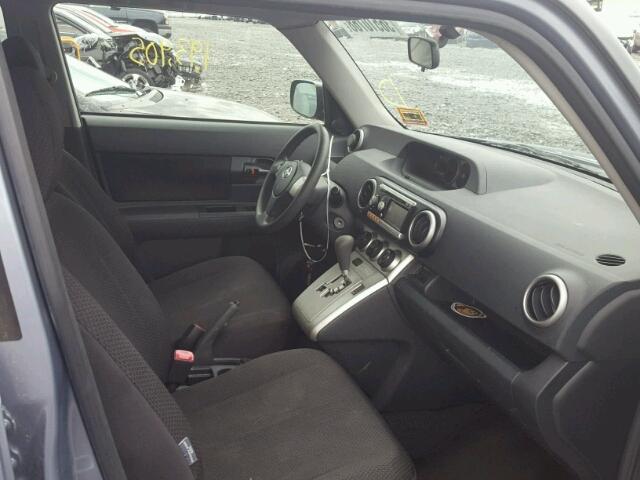 JTLZE4FE3A1108065 - 2010 TOYOTA SCION XB BLUE photo 5