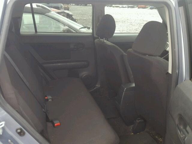JTLZE4FE3A1108065 - 2010 TOYOTA SCION XB BLUE photo 6