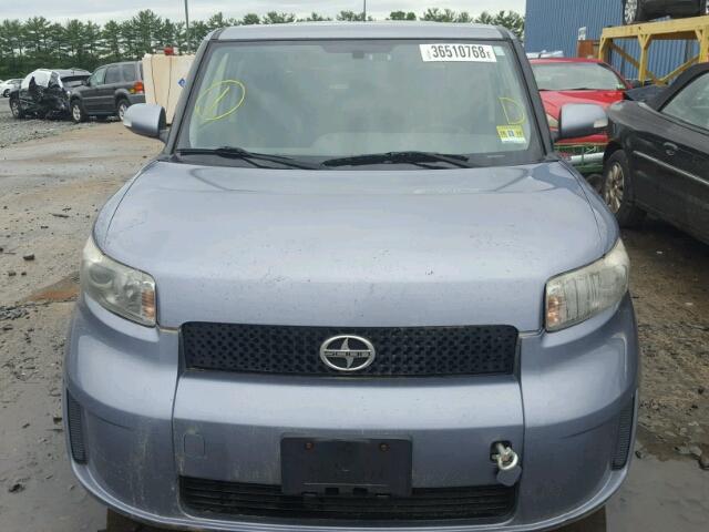 JTLZE4FE3A1108065 - 2010 TOYOTA SCION XB BLUE photo 9