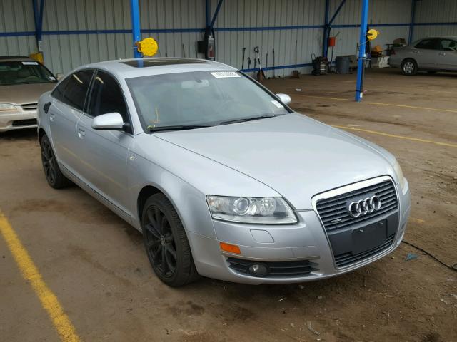 WAUDG74F05N095543 - 2005 AUDI A6 3.2 QUA SILVER photo 1