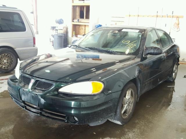 1G2NF52E73M531210 - 2003 PONTIAC GRAND AM S 绿色 照片 2