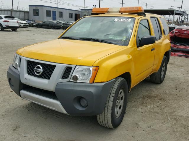 5N1AN0NUXDN810631 - 2013 NISSAN XTERRA X YELLOW photo 2