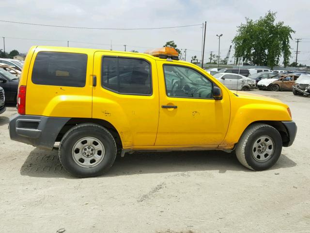 5N1AN0NUXDN810631 - 2013 NISSAN XTERRA X YELLOW photo 9