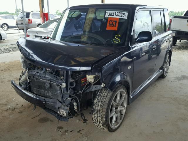 JTLKT324064085137 - 2006 SCION XB BLUE photo 2