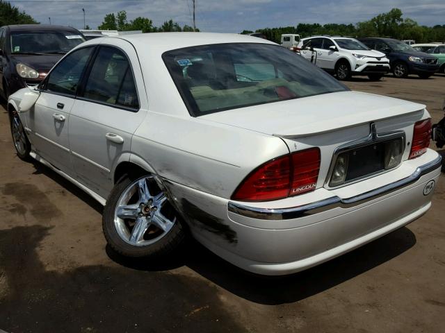 1LNHM87A12Y617251 - 2002 LINCOLN LS WHITE photo 3