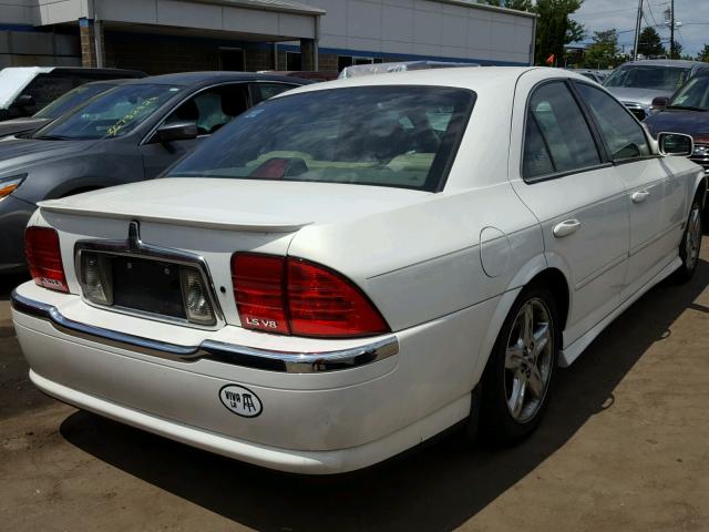 1LNHM87A12Y617251 - 2002 LINCOLN LS 白色 照片 4