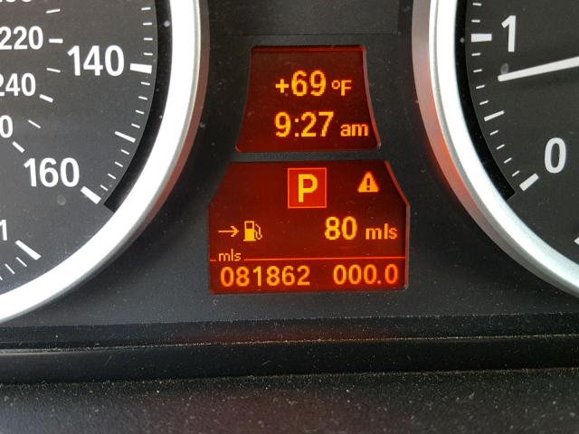 WBAEB5C56AC225895 - 2010 BMW 650 I GRAY photo 8