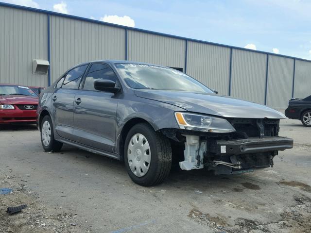 3VW2K7AJ6BM400189 - 2011 VOLKSWAGEN JETTA BASE Մոխրագույն լուսանկար 1