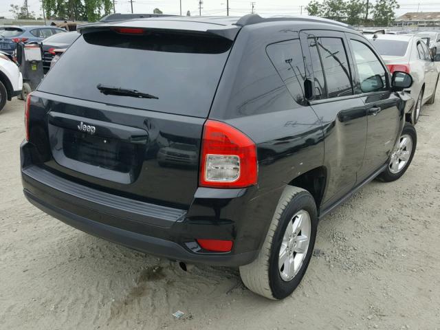 1C4NJCBA5DD244297 - 2013 JEEP COMPASS SP BLACK photo 4